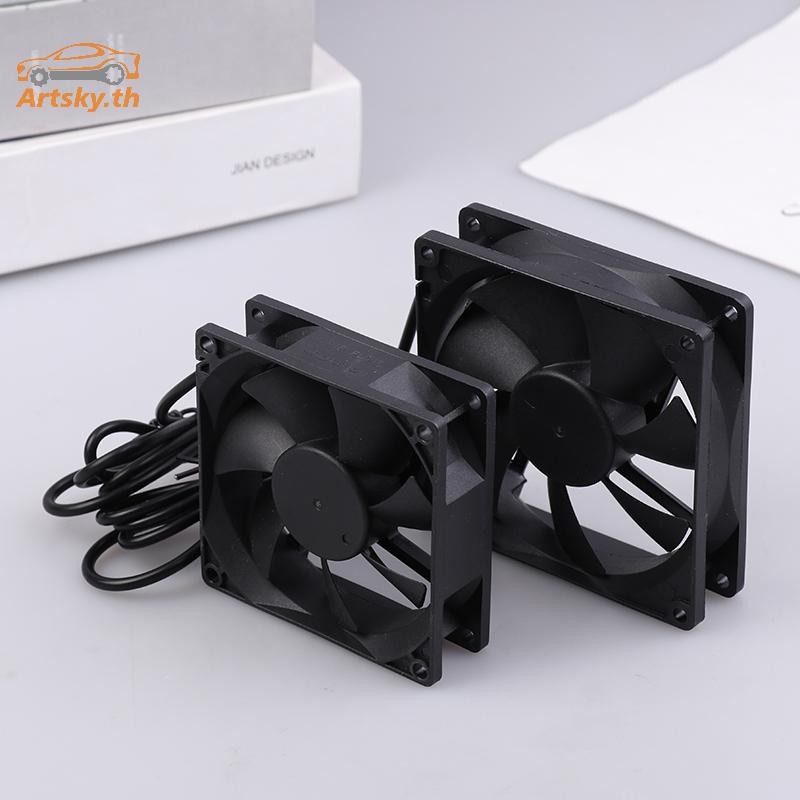 ARS 5V พัดลมระบายความร้อนไร้แปรงถ่าน พัดลมเราเตอร์ USB เคสคอมพิวเตอร์ กล่องทีวี เคสระบายความร้อน 50m