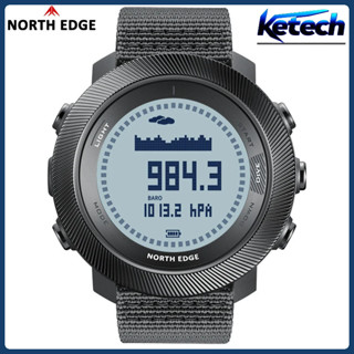 NORTH EDGE APACHE-D ผู้ชายสมาร์ท Casual กันน้ํา Luminous นาฬ…