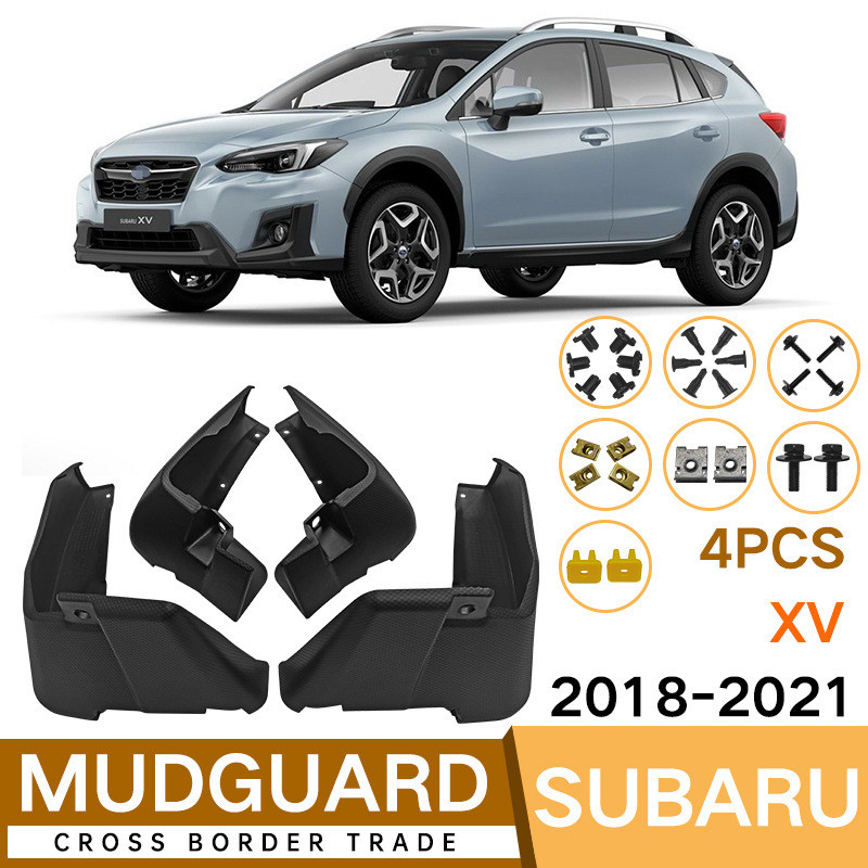 ผู้ผลิตที่ใช้งานได้ Subaru XV 2018-2021 บังโคลน Piwa อะไหล่รถยนต์