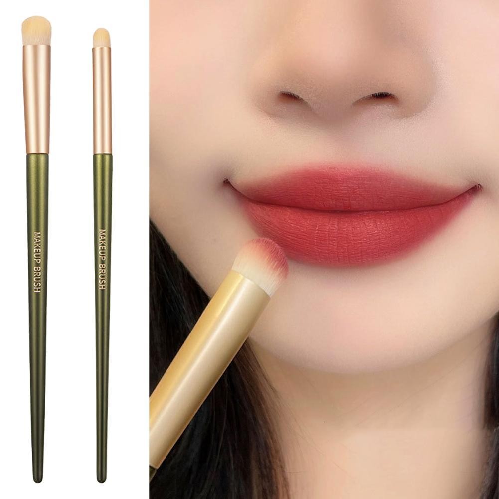 GECOMO Lip Brush แปรงลิปสติกหัวกลม แปรงคอนซีลเลอร์ เครื่องมือความงามริมฝีปากแบบพกพา ฟังก์ชั่น H1J4