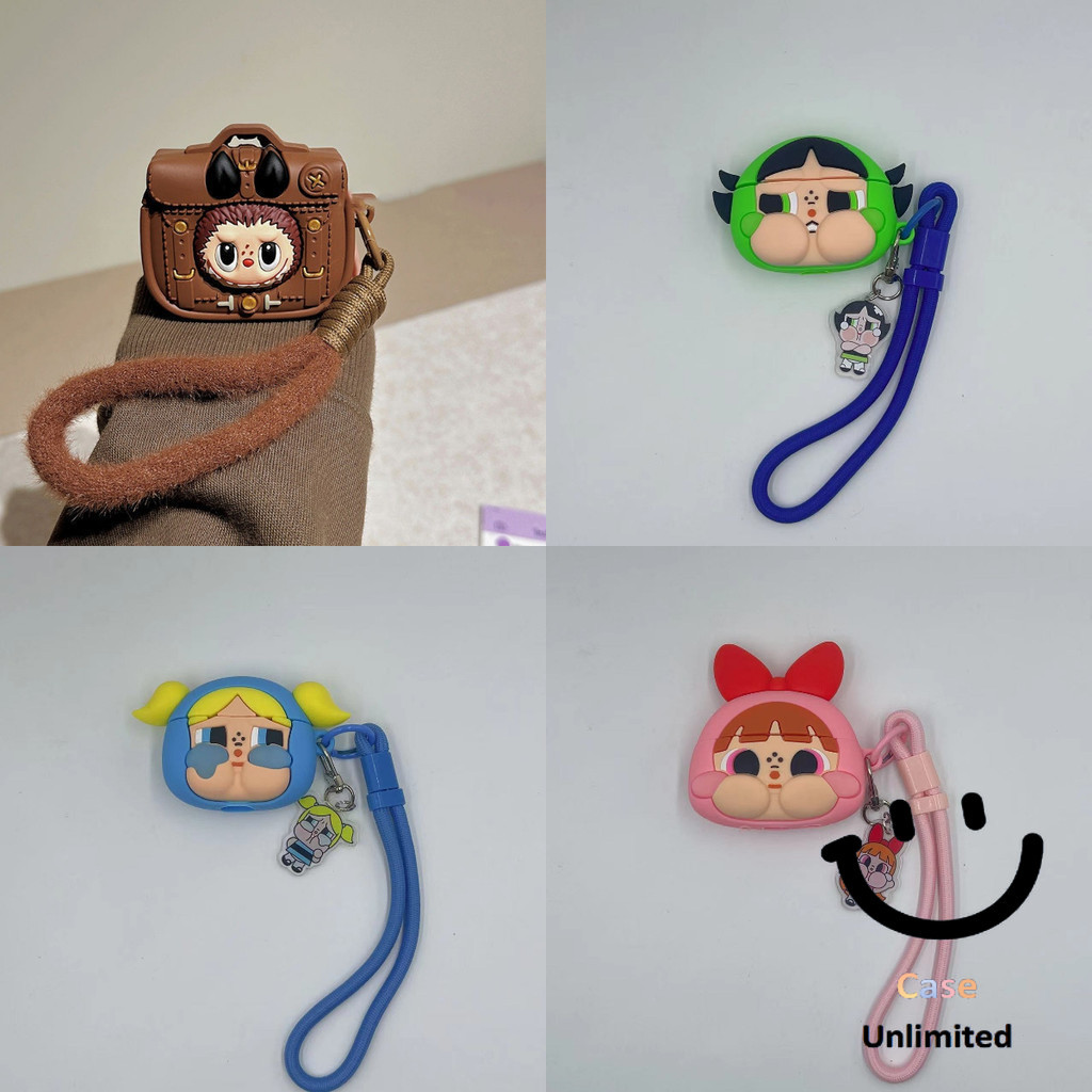 สําหรับ HOCO EW43 เคส Case เคสหูฟังพร้อมเชือกคล้อง สําหรับผู้หญิงตํารวจ 3 สีน่ารัก