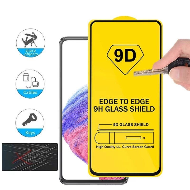 BCS - TEMPERED GLASS FULL GLUE SAMSUNG A21S A11 M11 J7 PRO J7 PLUS