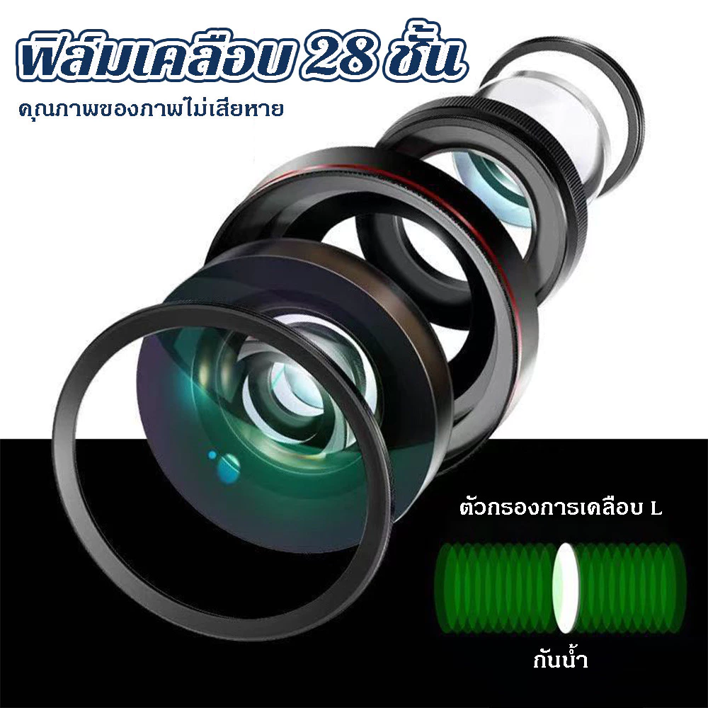 Super 0.45X มุมกว้าง 15X มาโครเลนส์ Hd สมาร์ทโฟนสำหรับ อุปกรณ์เสริม Universal 2 In 1 กล้องเลนส์โทรศัพท์มือถือ thumbnail 4