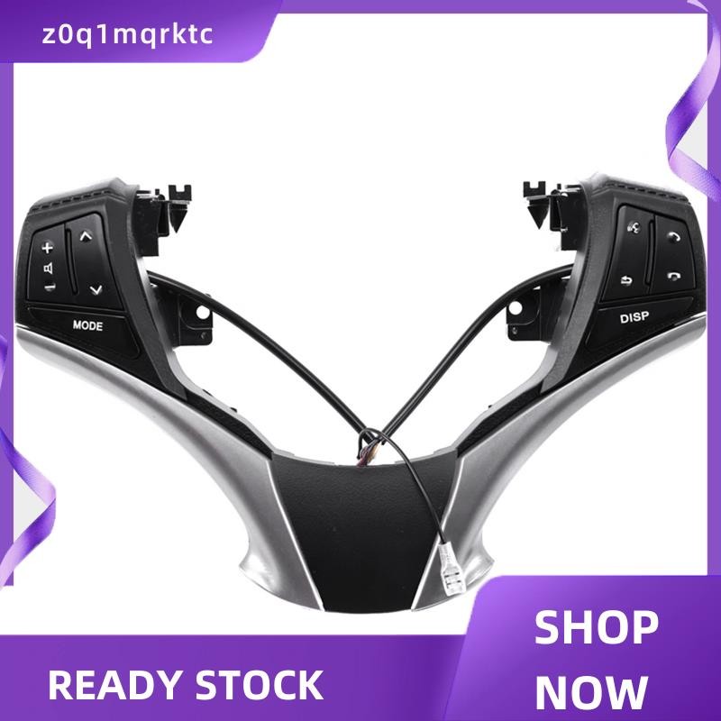 z0q1mqrktc สวิตช์ควบคุมเสียง 84250-0D120 84250-0D120-E0 พวงมาลัยมัลติฟังก์ชั่น Fit สําหรับ 2013-2016