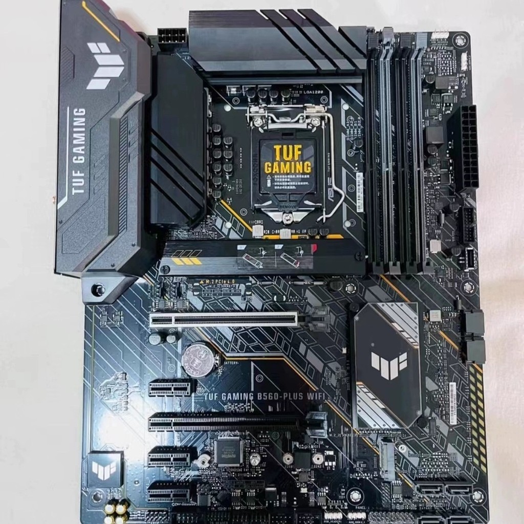 Asus TUF GAMING B560-PLUS 1200 Pin รองรับ 10/11 รุ่น cpu เมนบอร์ด d4 หน่วยความจํา