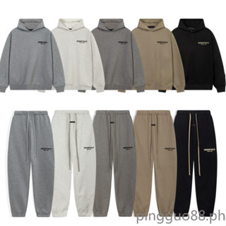 ฮู้ดผู้ชายสตรีทแคชชวล ผ้าฟลีซ ESSENTIALS รุ่น High Street