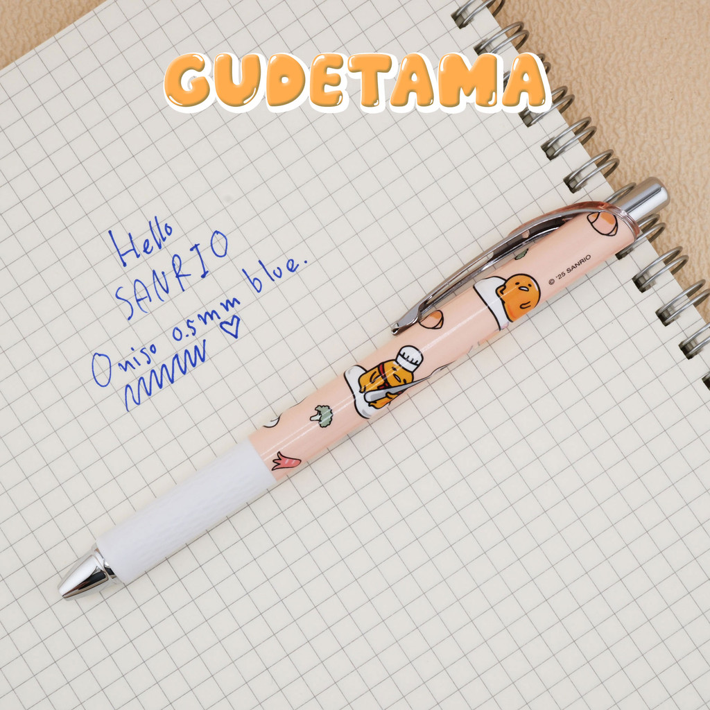 Oniso ปากกาเจล ลายSanrio ยางรองจับนุ่ม หมึกน้ำเงิน ขนาด0.5mm เปลียนไส้ได้ - สินค้าลิขสิทธิ์แท้ - รูปที่ 4
