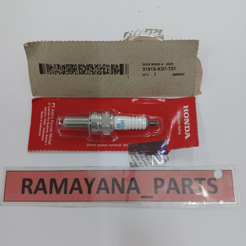 หัวเทียน หัวเทียน MR8K9 NG) PCX 150 K97 PCX Hybrid 31918K97T01