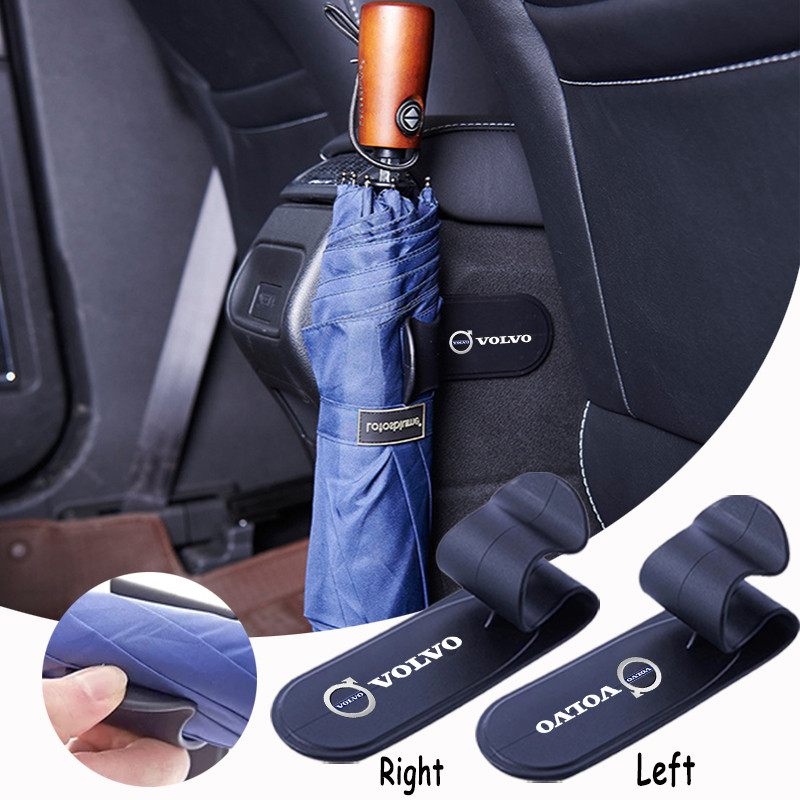 Volvo รถร่มตะขอมัลติฟังก์ชั่กาวในครัวเรือนตะขอเหมาะสําหรับ Volvo V60 XC60 S60 S80 XC90 XC40 C40 EX30