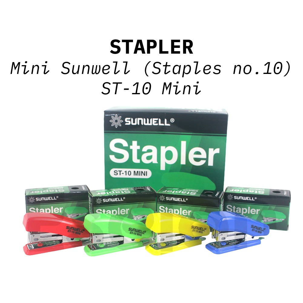 ♚เครื่องเย็บกระดาษ ST-10 MINI / Stapler Mini Sunwell♚
