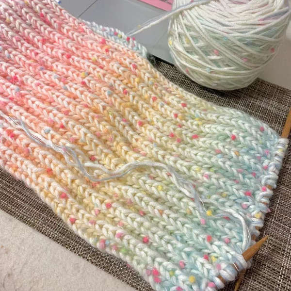 ไหมพรม 5ply ไหมพรม 8ply ไหมพรม 4ply เข็มแท่งคู่ขนสัตว์แฮนด์เมด