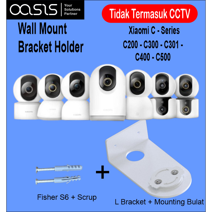 Xiaomi กล้องวงจรปิด C Series C300 C200 C301 C400 C500C700 ขายึดติดผนัง