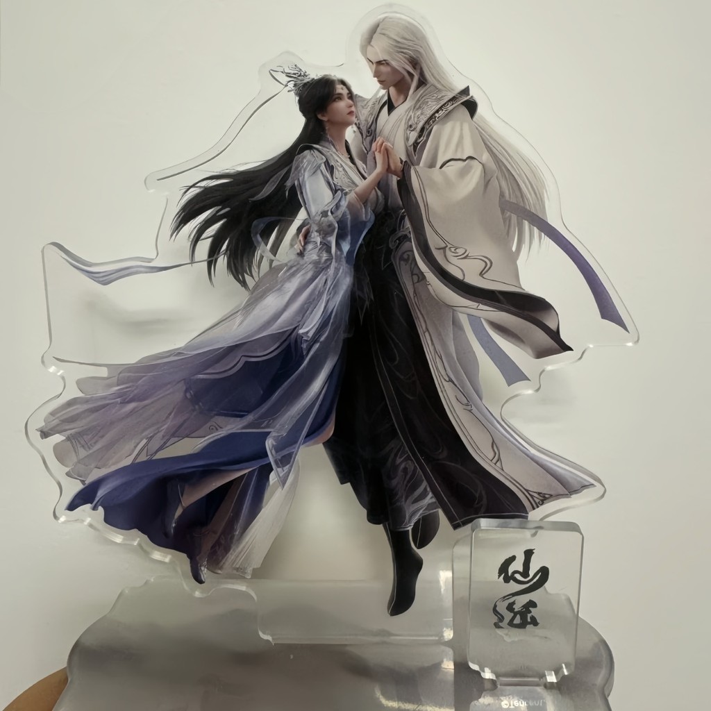 Xian Niwang Lin Li Muwan ขาตั้งคู่เครื่องประดับอะคริลิคตกแต่งสินค้า