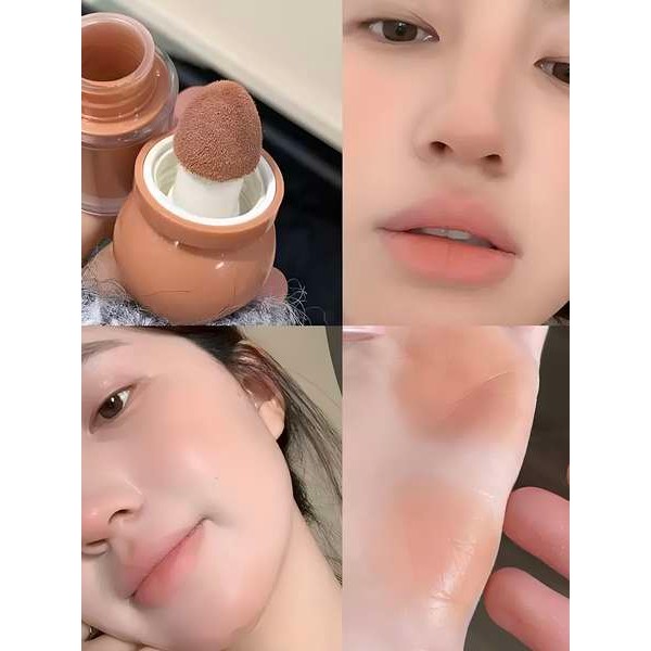 bwb blush oh my blush canmake blush บลัชออนเหลวหัวเบาะลมนุ่ม! ออกซิเจนผสมทุกวันครีมอิ่มตัวต่ำ