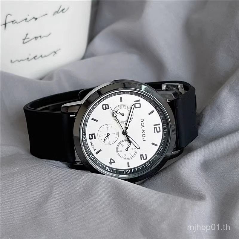 2025 สไตล์ใหม่นาฬิกาอินเทรนด์ชายหญิงเยาวชนนักเรียนมัธยมต้น High Niche ins Class Exam นาฬิกาควอตซ์ 88