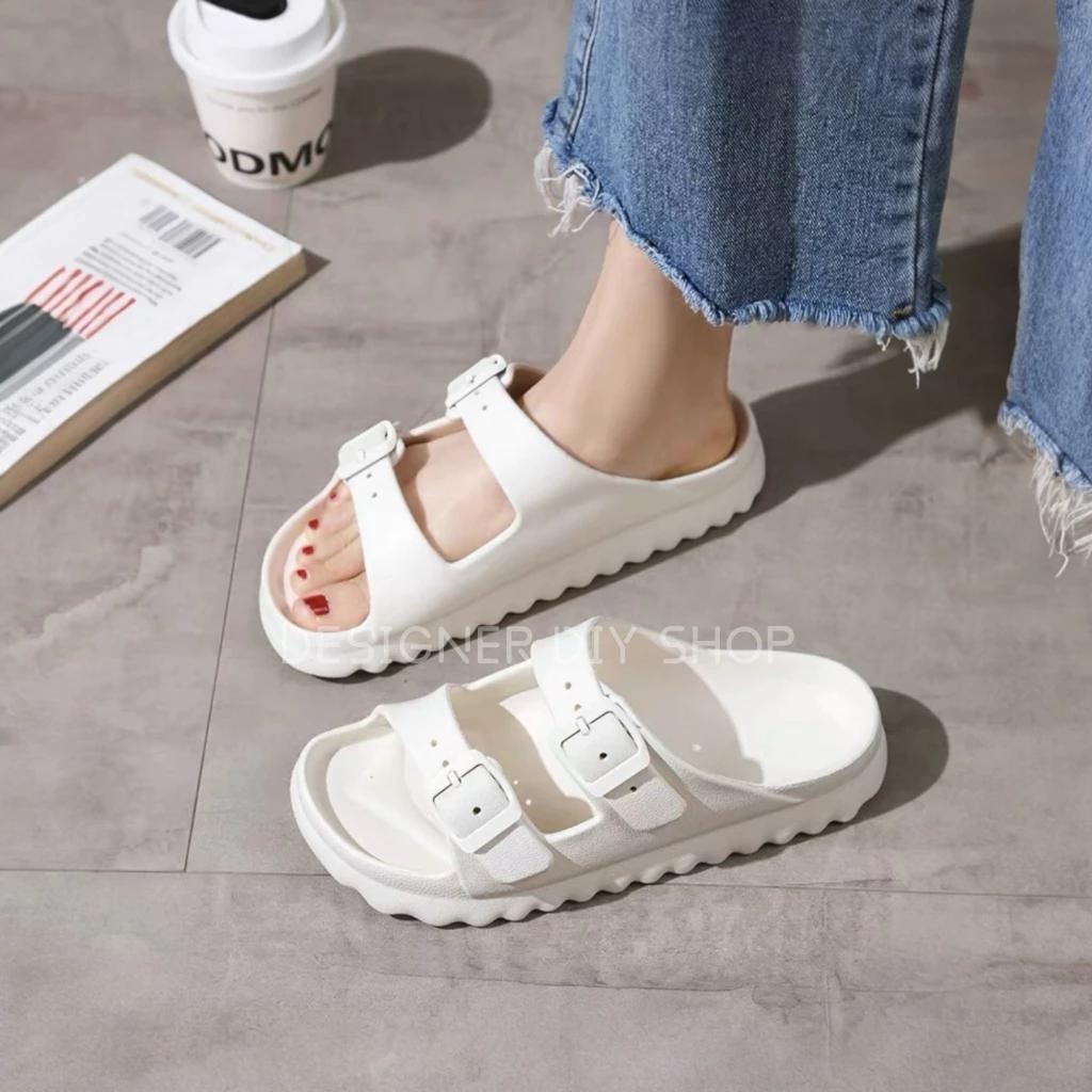 MPH POSEE Glowina Coral Lady รองเท้าแตะความยืดหยุ่นนุ่มสบายด้านล่างนุ่มรองเท้าแตะนุ่มผู้หญิงผู้ชาย U