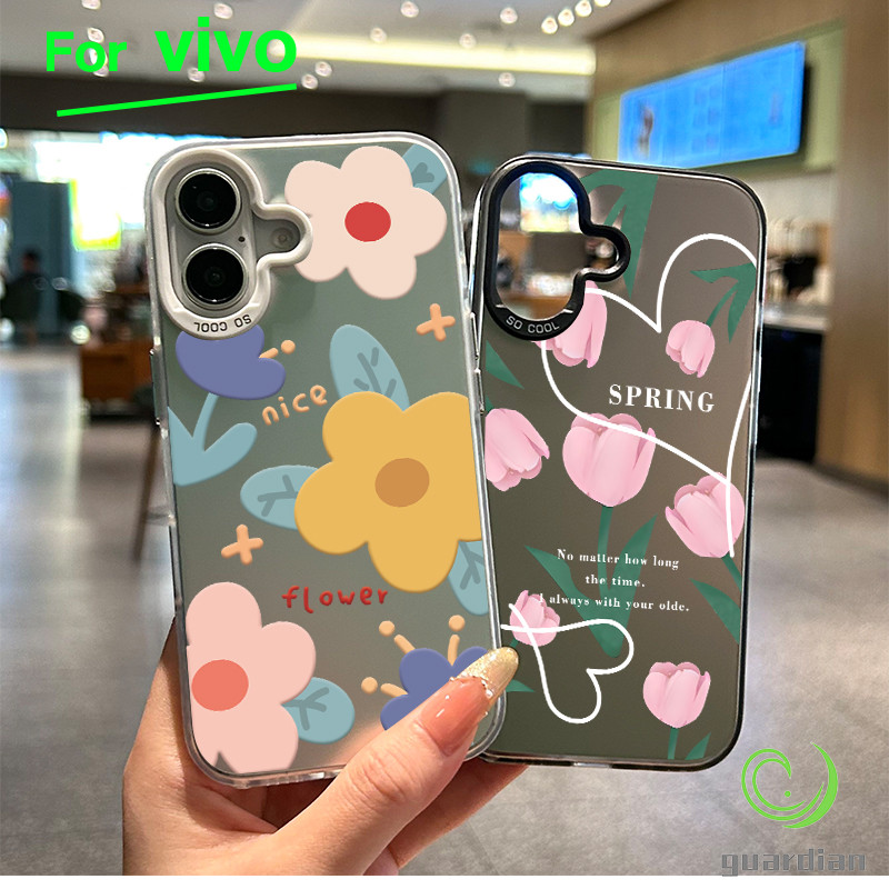 สำหรับ Vivo เคสโทรศัพท์วิโว่ Y200 Y20 Y20s Y12s Y12A ดอกไม้หลากสี Y17 Y12 Y15 Y11 Y12i Y15A โทรศัพท์วิโว่ V40 V40PRO