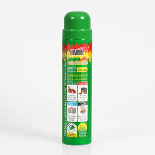 สเปรย์ดับเพลิง สูตรน้ำ ดับไฟรถยนต์ ฉีดไกล4เมตร 570ml. YAMADA สามารถดับไฟได้ 4 ประเภท 0.5A, 21B, C,5K