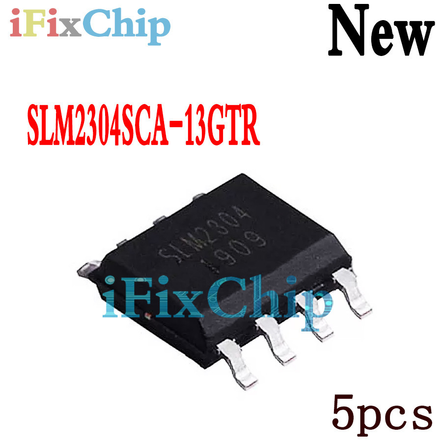 5 ชิ้น ยี่ห้อ SLM2304SCA-13GTR SLM2304 sop-8 tta