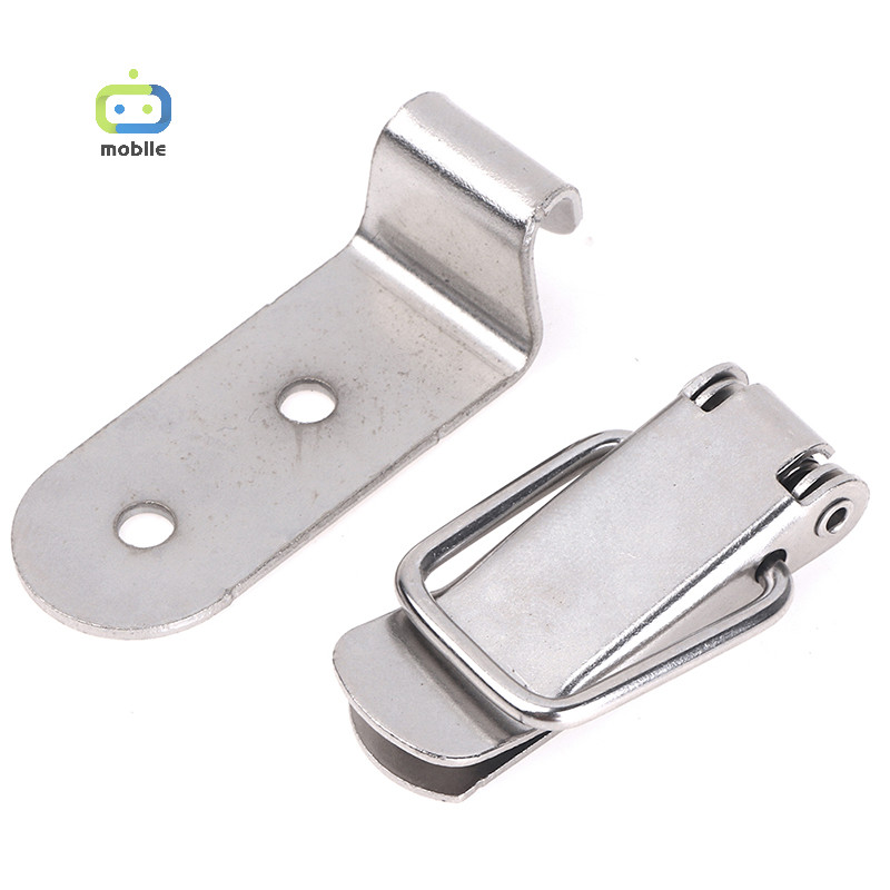 [maygood] 90 Degrees Duck-mouth Buckle Hook Lock Spring Draw Toggle Latch Clamp Clip Hasp {TH}