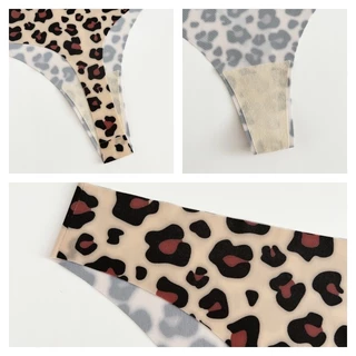 Allofme ผู้หญิงไม่มีรอยต่อและ Traceless Thongs กางเกงชั้นในพิมพ์ลายเซ็กซี่นุ่มสบาย G-string 15 สี