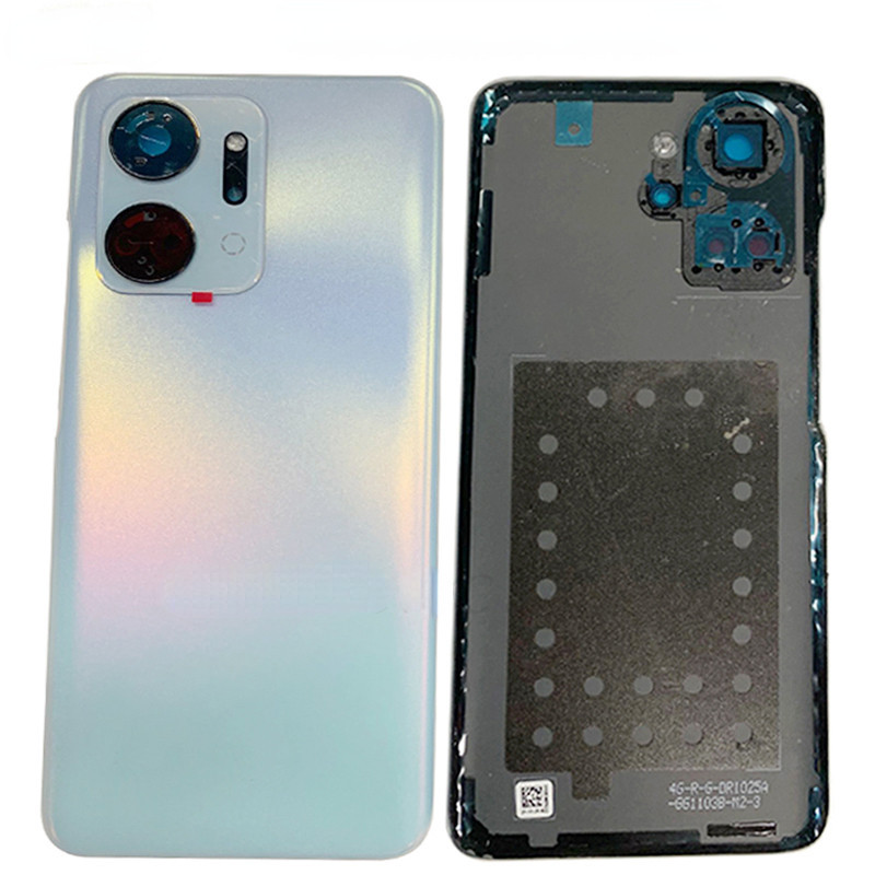 ฝาครอบแบตเตอรี่ด้านหลังประตูสําหรับ Huawei Honor X7A ฝาหลังพร้อมชิ้นส่วนซ่อมโลโก้