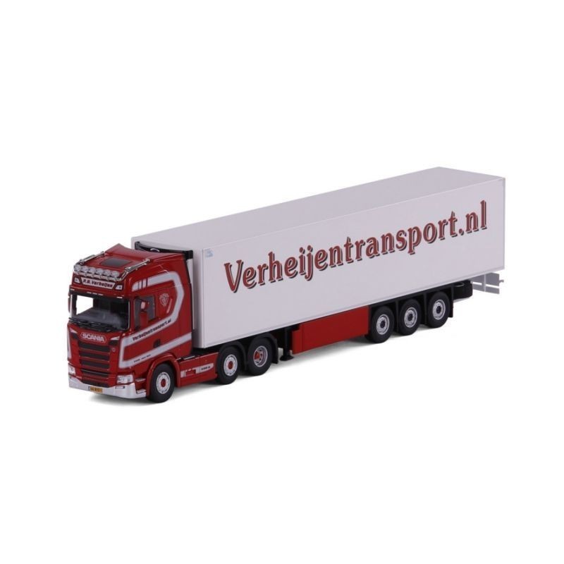 ※ คอลเลกชันโมเดลรถ ※ CAVALINO 1: 50 Scania Scania S Alloy Container Truck Model Verhei jen 20-1267
