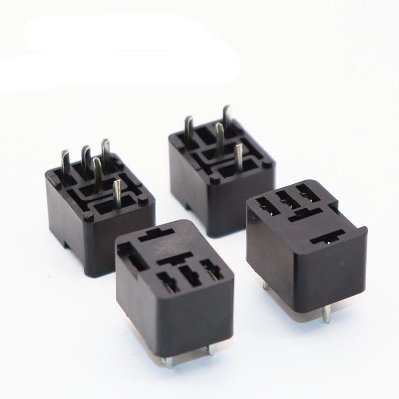 ✢10 sets - PCB auto relay socket 4pin 5pin car relay holder pcb terminal