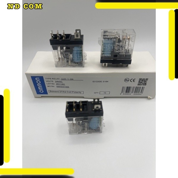 สุดคุ้ม! Relay OMRON G2R-1-SN(S) G2R-1-SND(S) G2R-2-SN(S) G2R-2-SND(S) 24VDC 220VAC 230VAC 5A, 10A, 
