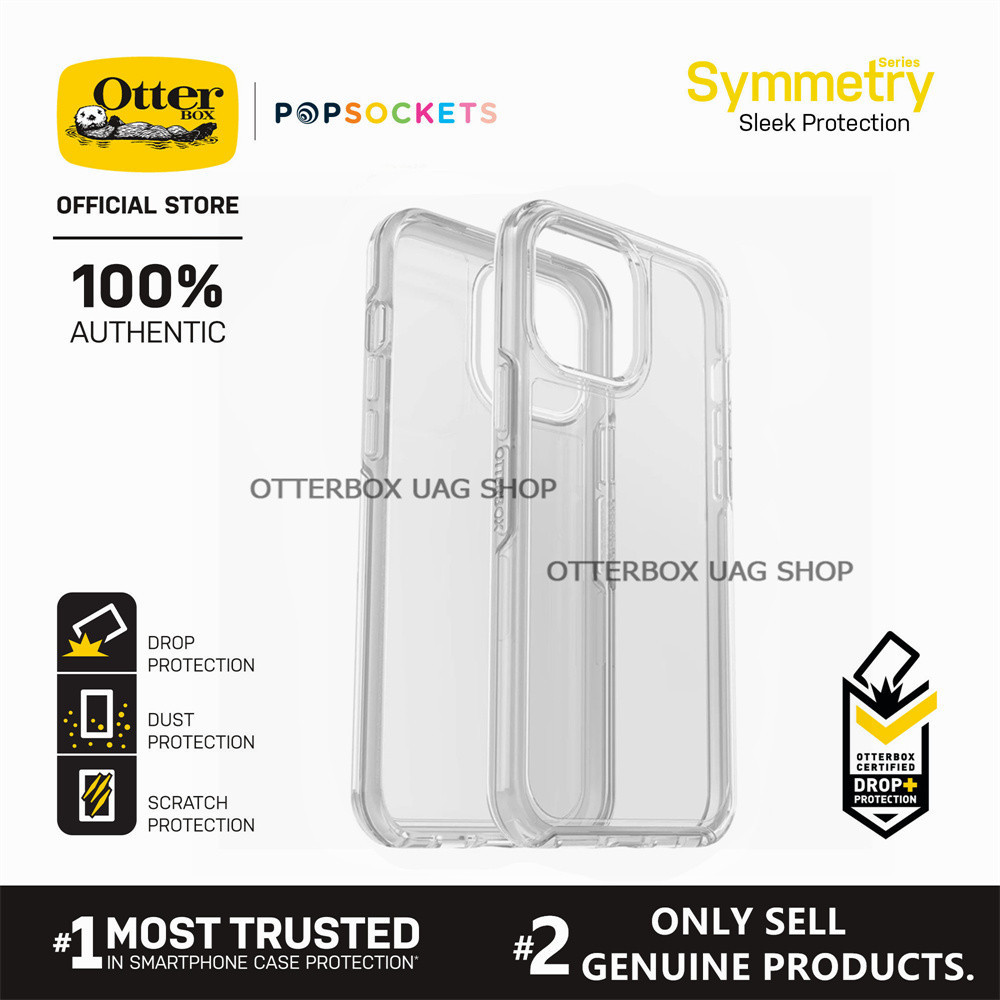 เคส OtterBox รุ่น Symmetry Clear / Stardust Series - iPhone 16 15 14 Pro Max / 16 15 14 Plus / 13 12 Pro Max / 13 12 Mini / 11 Pro Max / XS Max / XR / X / 8 7 Plus / SE2