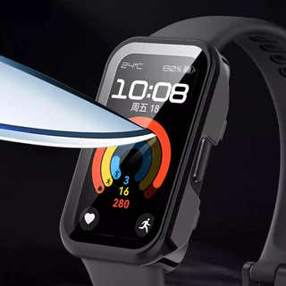 เคสป้องกันพีซีกระจกแข็งสำหรับ Huawei Band 11 11 Pro/8 9 10 NFC กระจกนิรภัยป้องกันหน้าจอ