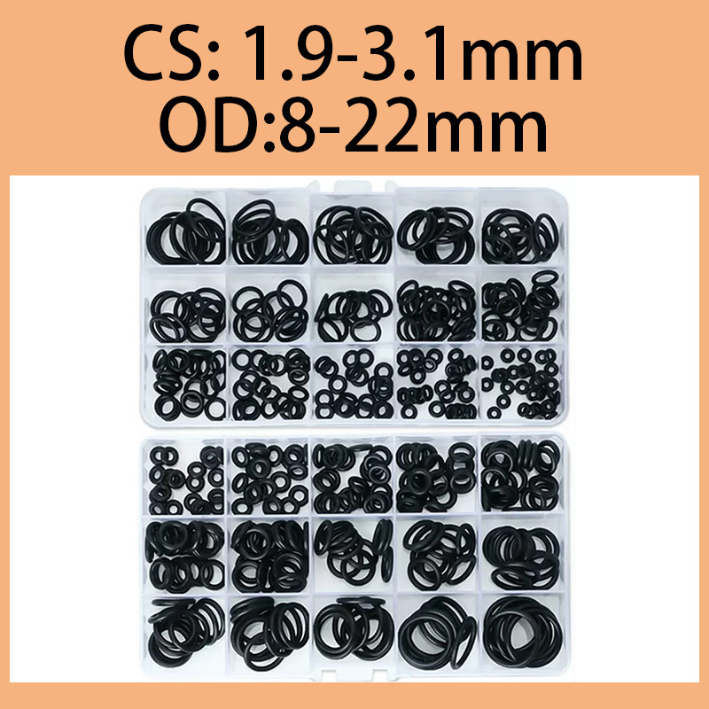 O-Ring ยางโอริง สีดำ ยางโอริง O-Ring สีดํา ยาง โอ แหวน ยางวงแหวน O-Ring 200-225PCS