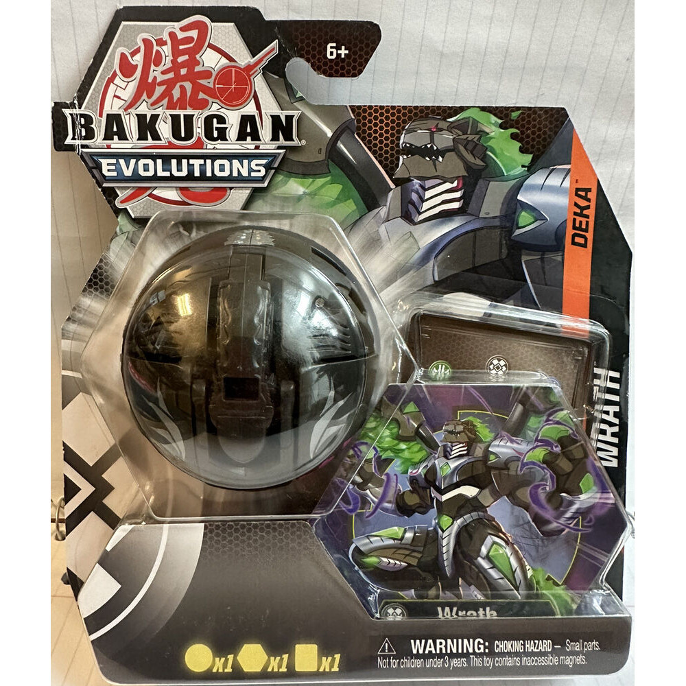 Bakugan Evolutions Deka WRATH Battle Planet Large Ball New Spin Master Sealed