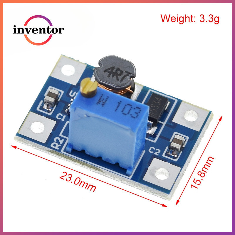 Dc-dc SX1308 2-24V ถึง 2-28V 2A Step-Up โมดูลปรับ Step Up Boost Converter สําหรับ DIY ชุด