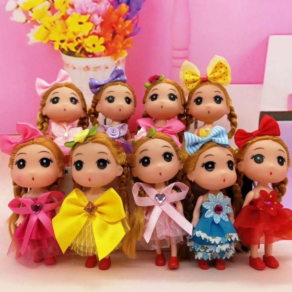 12เซนติเมตรน่ารัก Ddung กระเป๋าถือจี้พีวีซีตุ๊กตาสาวของเล่นของขวัญเล็กๆ