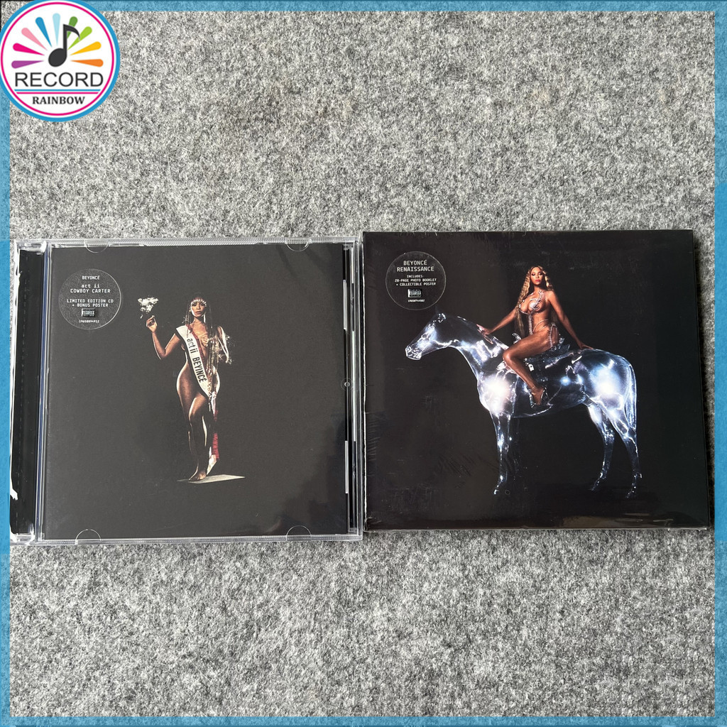 Beyonce Cowboy Carter & Renaissance 2 อัลบั้มชุด CD Album [ปิดผนึก] ใหม่เอี่ยม