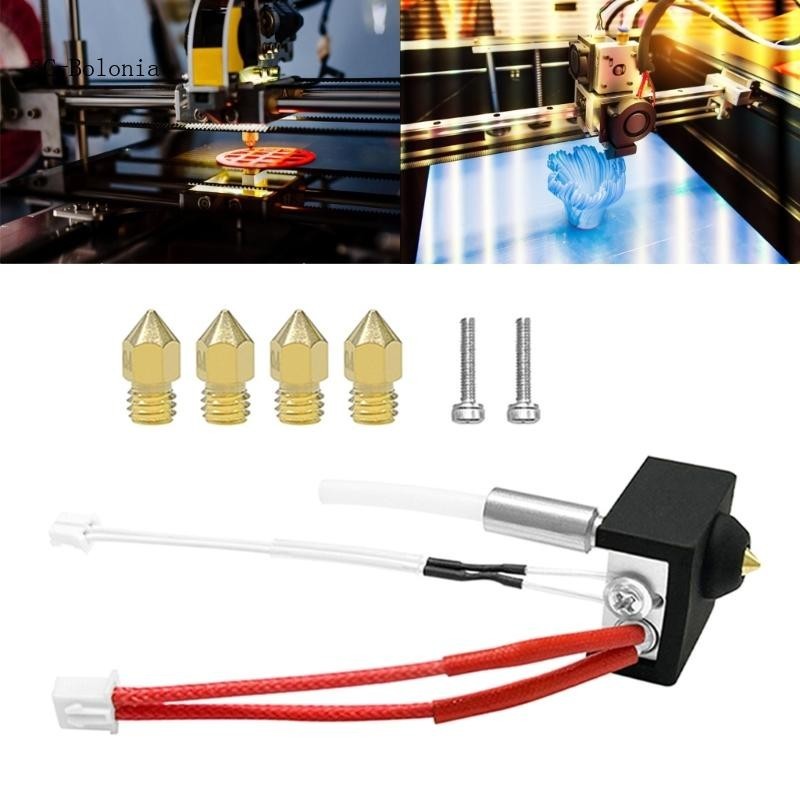 PC สําหรับ Neptune 3D เครื่องพิมพ์อะไหล่ Neptune 3 Pro หัวพิมพ์หัวฉีดชุด Hotend