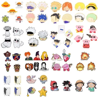 100 ชุด 2-7 ชิ้น Magic Academy อะนิเมะเข็มกลัด Miyazaki Hayao การ์ตูน Badge Pokémon น่ารัก Lapel Pin เสื้อผ้าอุปกรณ์เสริมเครื่องประดับของขวัญ