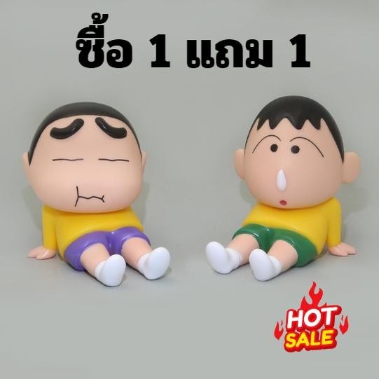 💥ซื้อหนึ่งแถมหนึ่ง💥ที่วางมือถือลายการ์ตูนสุดน่ารัก เครยอนชินจัง โบจัง สิ่งที่ต้องมีสำหรับการดูละคร