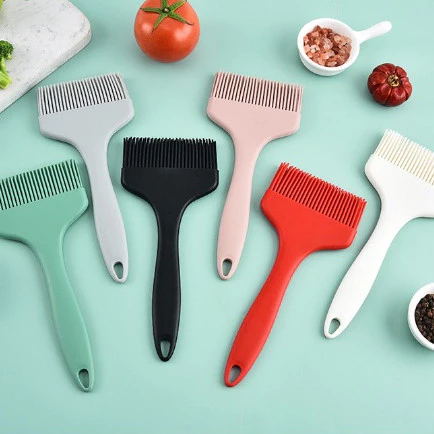 แปรงซิลิโคน ทาบาร์บิคิว กว้างพิเศษ ทาน้ำมัน เกรดอาหาร silicone spatula Silicone oil brush