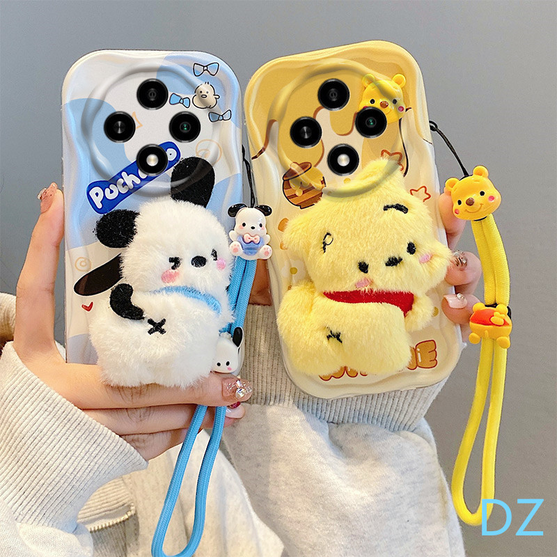 เคส OPPO RENO 12 F กรณีโทรศัพท์มือถือ ตุ๊กตาน่ารัก สร้อยข้อมือ TYMR