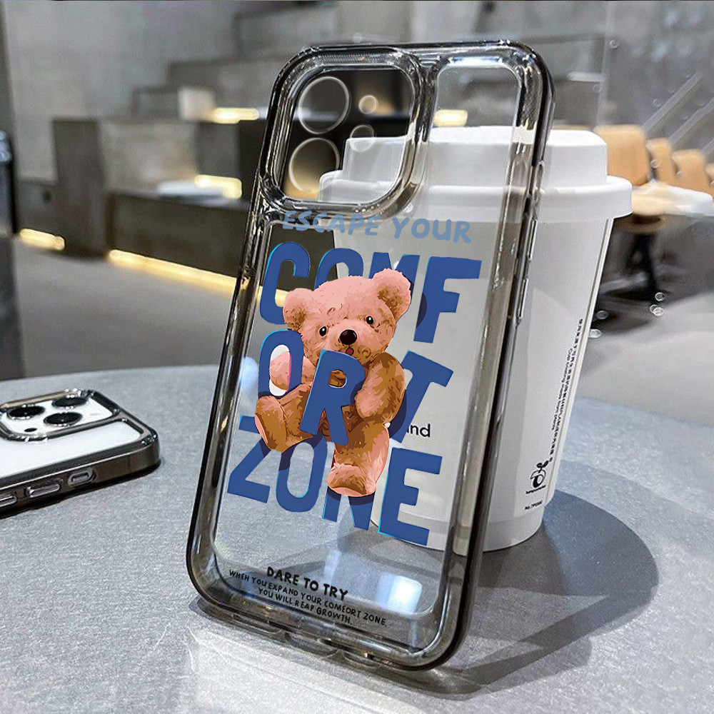 CASE เคส For iPhone 13 11 14 12 15 Pro Max เคสไอโฟน 11 XR 7 8 15 Plus X XS Max SE 2020 2022 TPU เคสซิลิโคนกันกระแทก