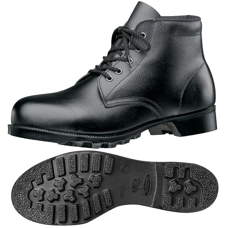 Midori Anzen Safety Shoes JIS Standard Medium Upper Shoes V262N Black 25.5 cm Direct From Japan
Mido