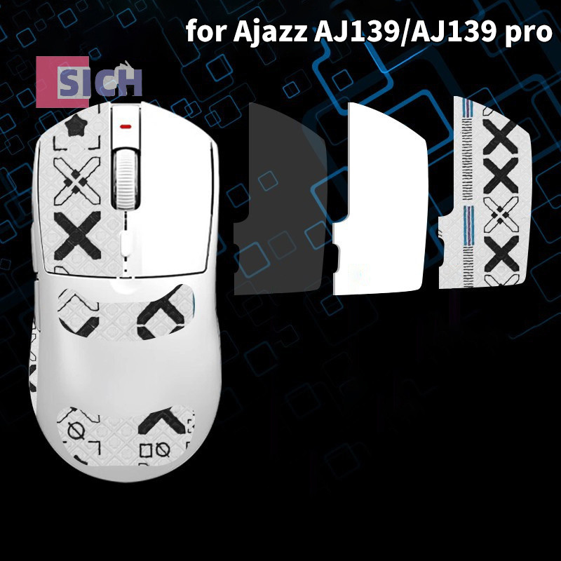 [Sich] ลื่นเมาส์สติกเกอร์ Grip เทปสเก็ตสําหรับ AJAZZ AJ139 Pro เมาส์สําหรับเล่นเกมอุปกรณ์เสริมเกมเมอ