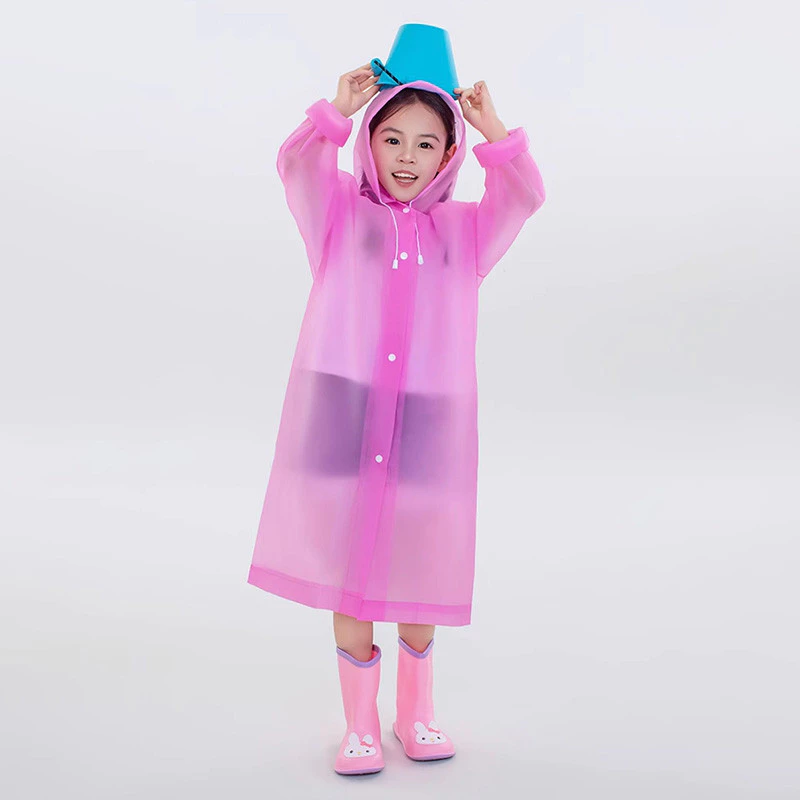 เสื้อกันฝนเด็ก สีลูกอม 2 ชิ้น thumbnail 8