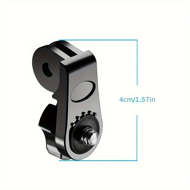 อะแดปเตอร์ Gopro สําหรับ Sony Action Cam 2 ชิ้น - เหมาะสําหรับความสามารถในการยึดสกรูขนาด 1/4 "สําหรับ Hdr As20, As30V, As15V, As200V, As300 - วัสดุ Abs ทนทาน
