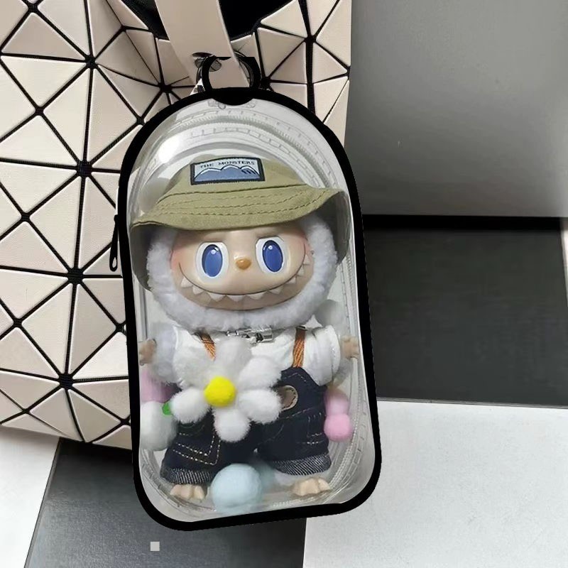 POPMART ซองกันน้ํา พร้อมส่งจากไทย ถุงใส่ลาบูบู้ labubu กระเป๋าใส ซองใสใส่ลาบูบู้ กล่องใสผ้า