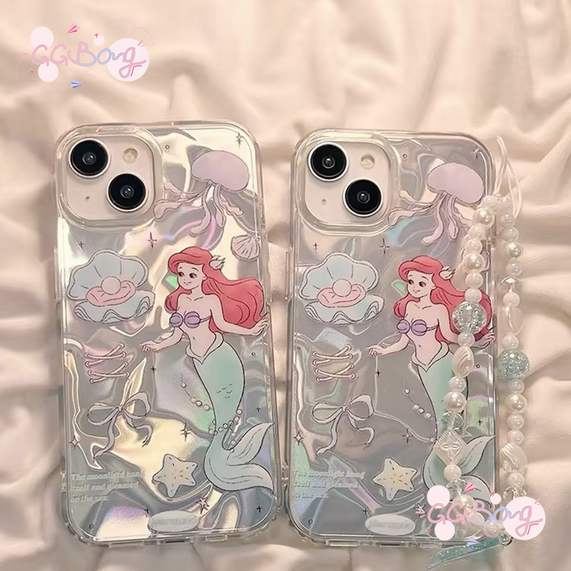สร้อยข้อมือนางเงือกสร้อยข้อมือความหรูหรา rippriluster IPhone 7Plus 11 15 13 14 12 Pro Max XR SE 15 6 14 8Plus X XS Max