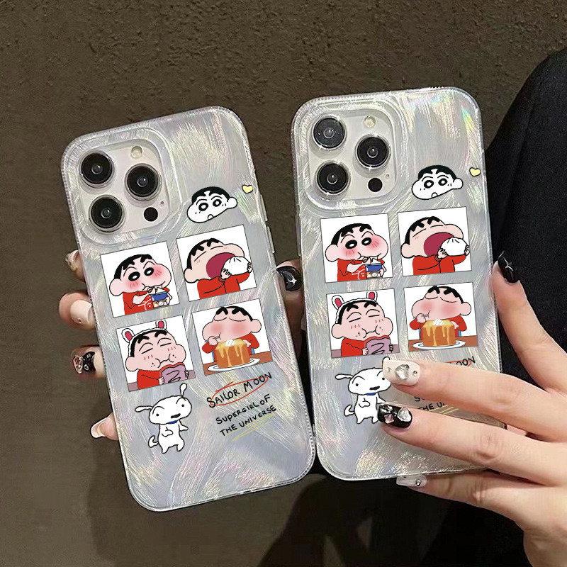 เคส Honor X9B 5G 200 PRO 5G X9A X8B 5G X8A X8 4G X7B 5G X7A X7 X6A X6 X5 PLUS Y0019S Crayon Shin chan hard Coverเคสโทรศัพท์