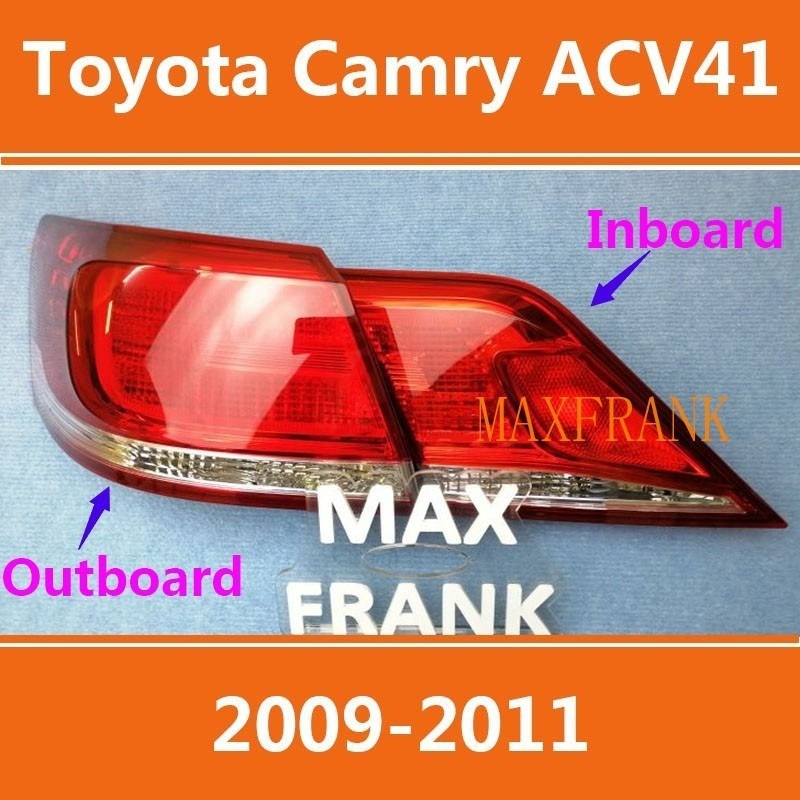 สําหรับ Toyota Camry ACV40 ACV41 2009-2011 TAILLIGHT TAIL LIGHT TAIL LAMP BRAKE LIGHT BACK LIGHT/ไฟห